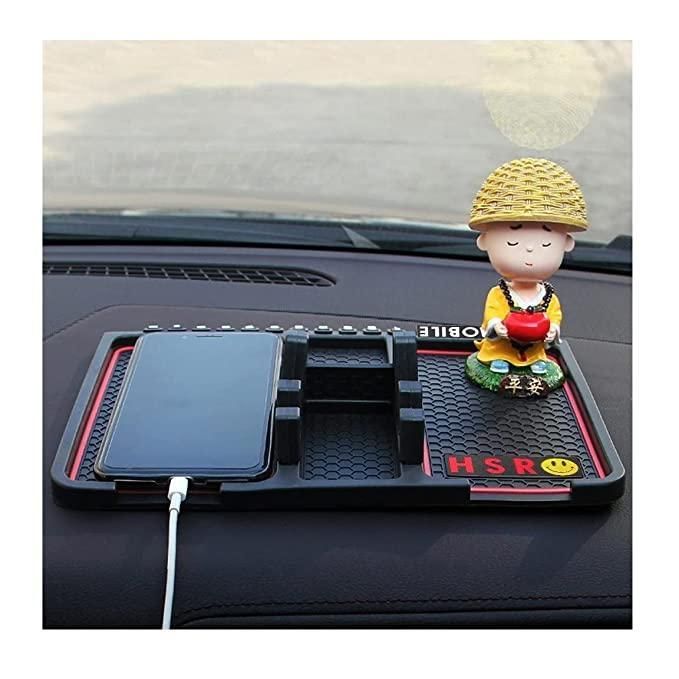 Multifunction Phone Holder Anti-Slip Silicone Pad and Car Mobile Holders for Car Dashboard