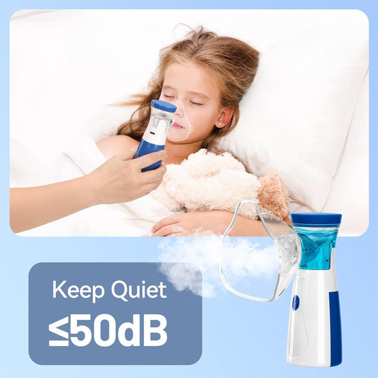 maxMED Portable Rechargeable  Mesh Nebulizer Machine